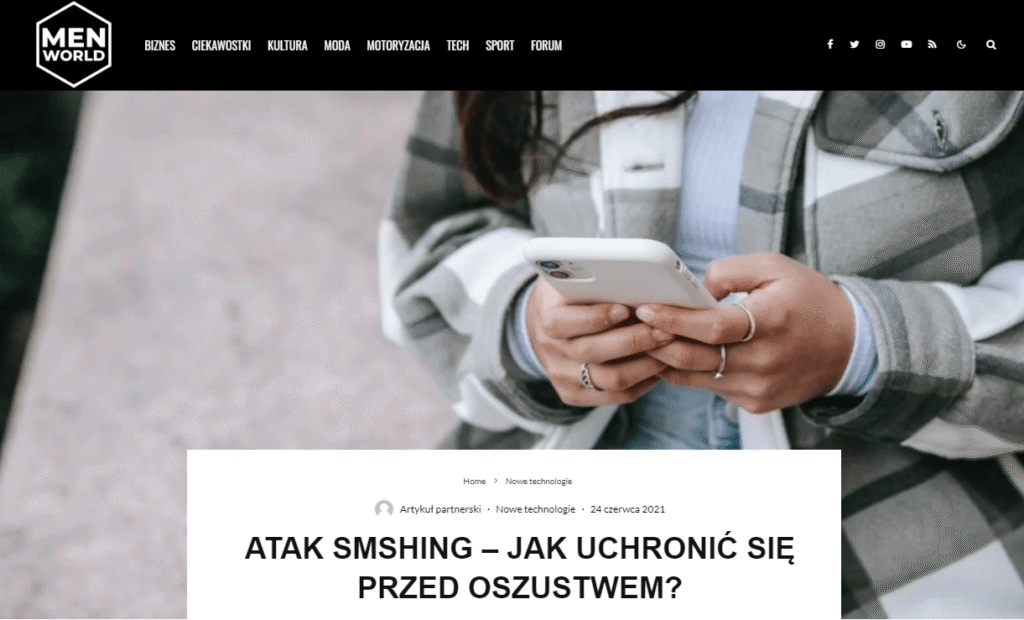 atak smsshing jak uchronic sie przed oszustwem