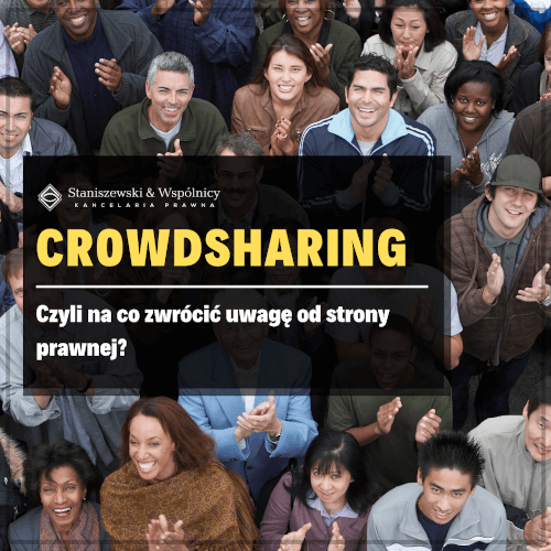 Crowdsharing – na co należy zwrócić uwagę od strony prawnej
