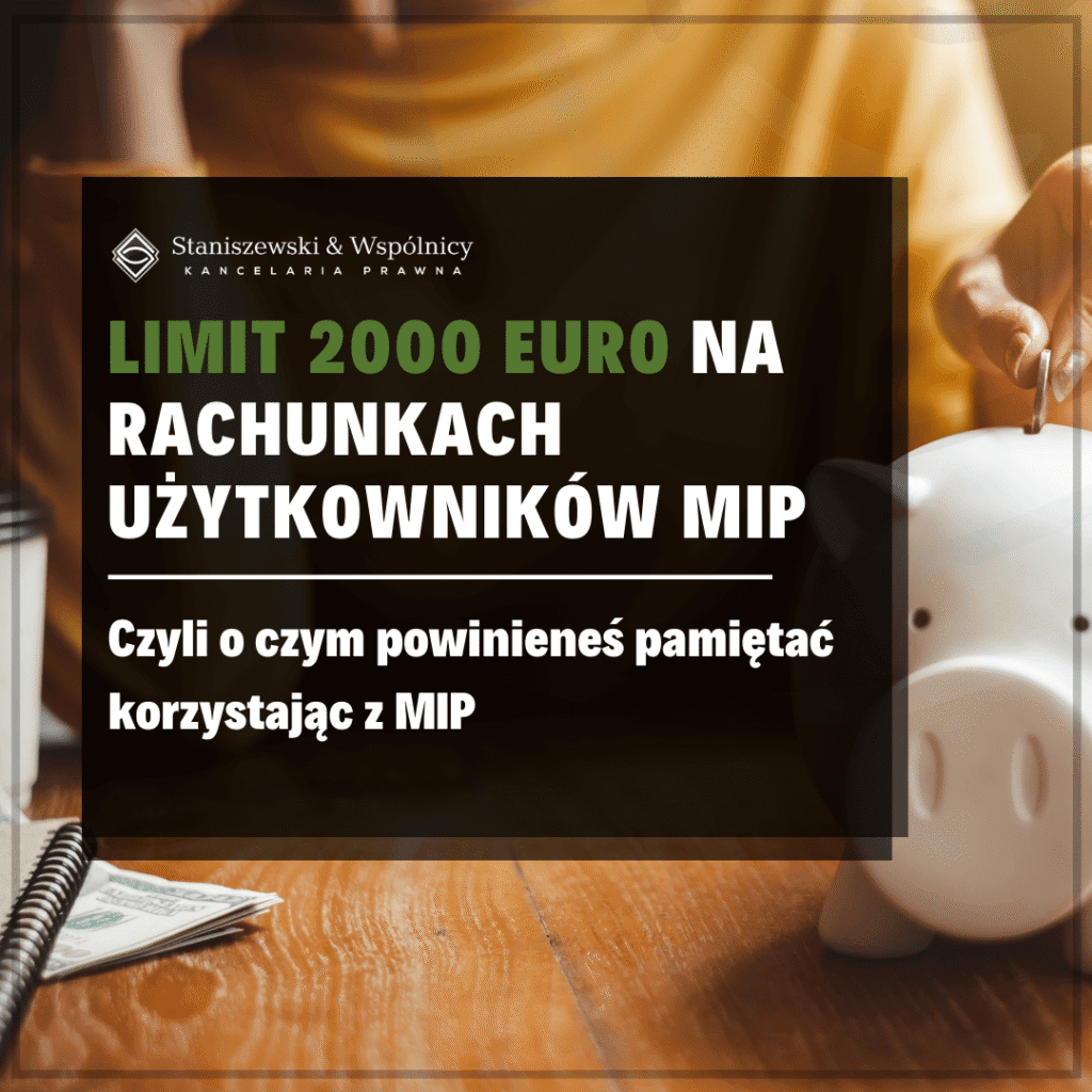limit 2000 euro na rachunkach platniczych uzytkownikow malej instytucji platniczej