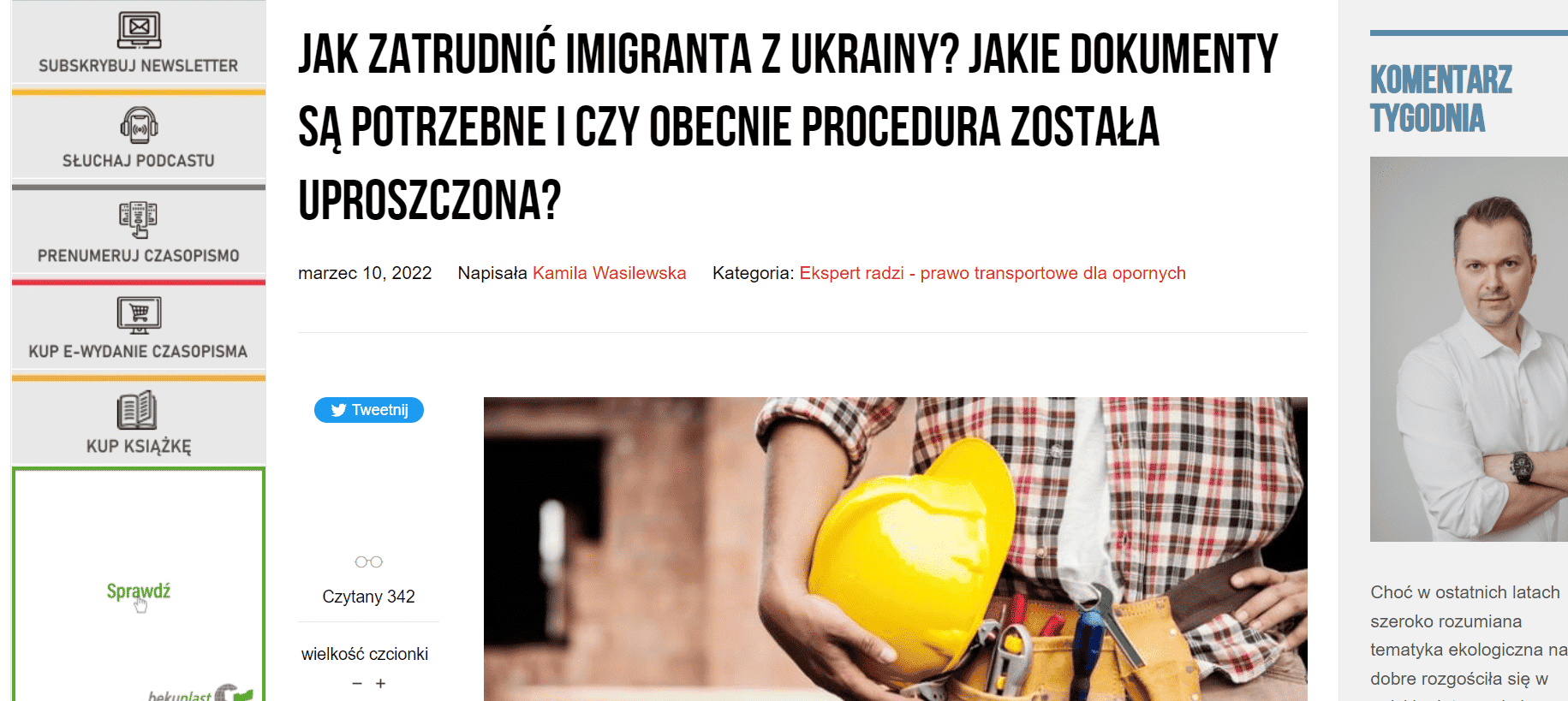 Jak zatrudnić imigranta z Ukrainy? Jakie dokumenty są potrzebne i czy obecnie procedura została uproszczona?