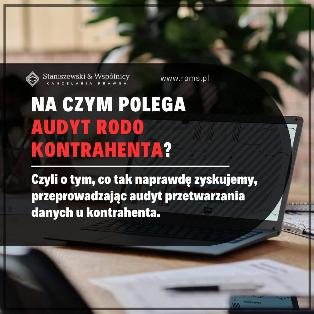 Audyt RODO kontrahenta