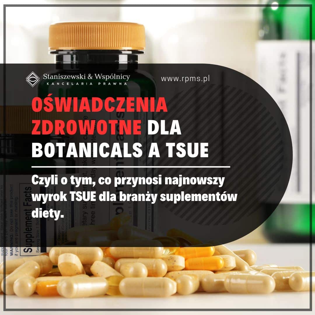 Wyrok TSUE: nowa era dla suplementów ziołowych